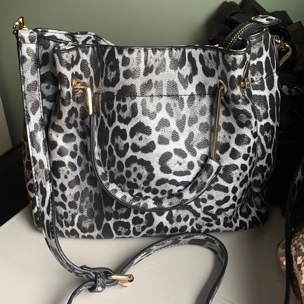 Cheetah print purse